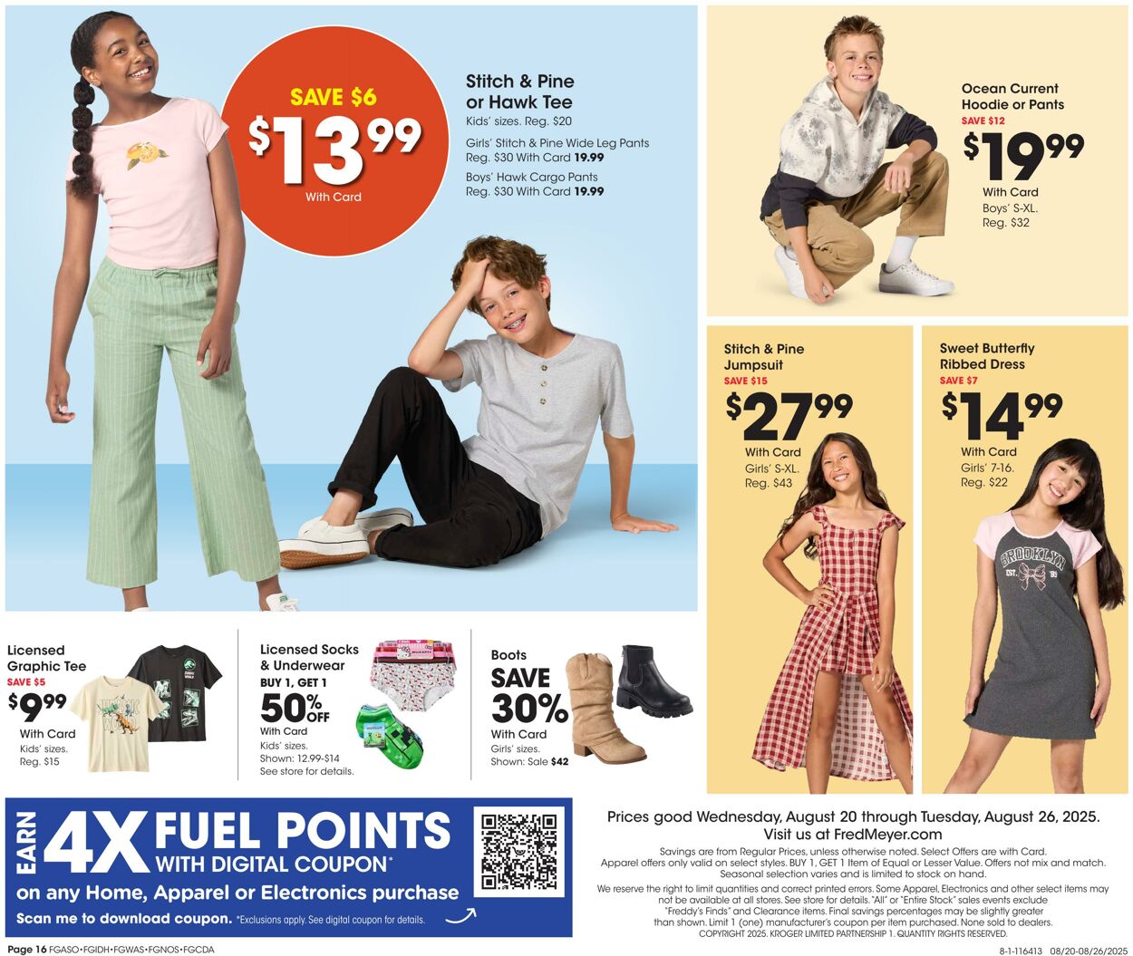 Weekly ad Fred Meyer 08/20/2025 - 08/26/2025