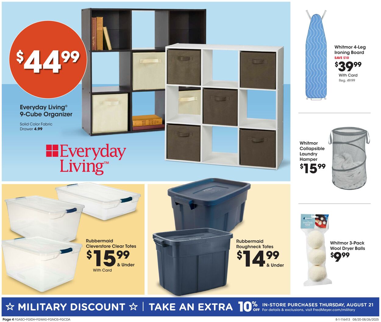 Weekly ad Fred Meyer 08/20/2025 - 08/26/2025