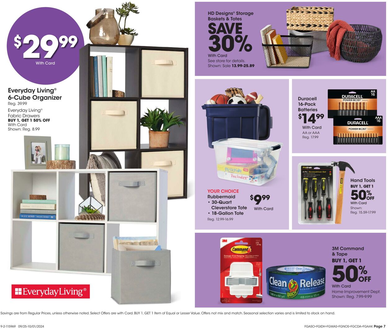 Weekly ad Fred Meyer 09/25/2024 - 10/01/2024