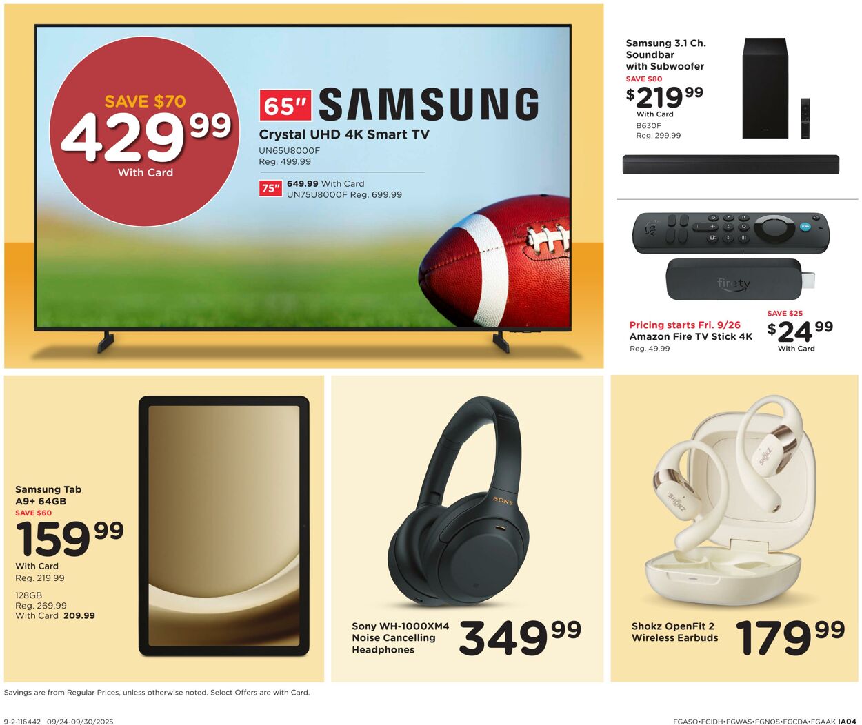 Weekly ad Fred Meyer 09/24/2025 - 09/30/2025