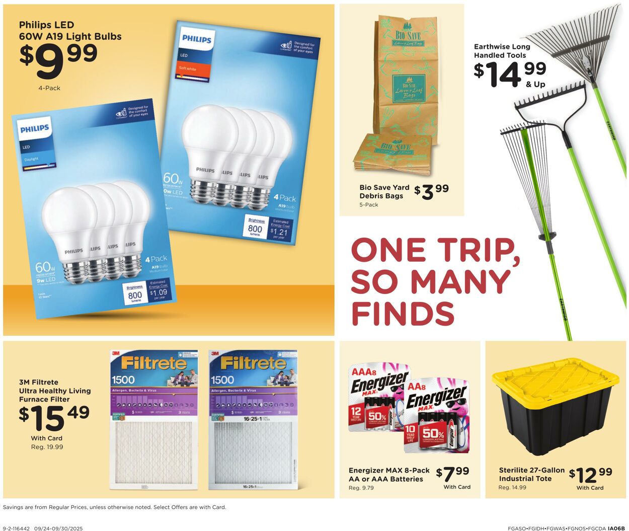 Weekly ad Fred Meyer 09/24/2025 - 09/30/2025