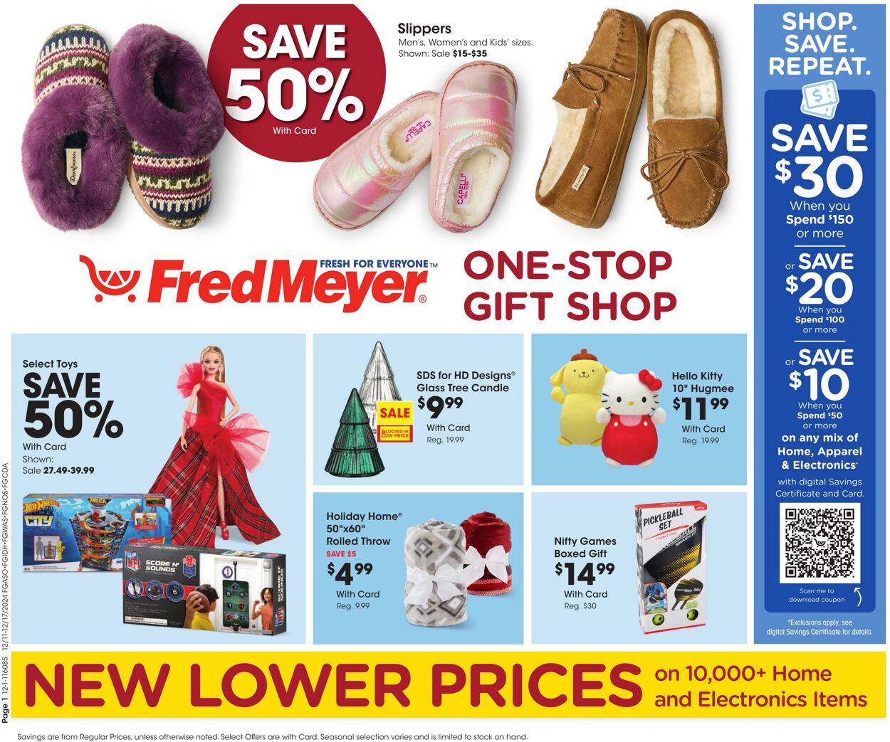 Fred Meyer Promotional weekly ads