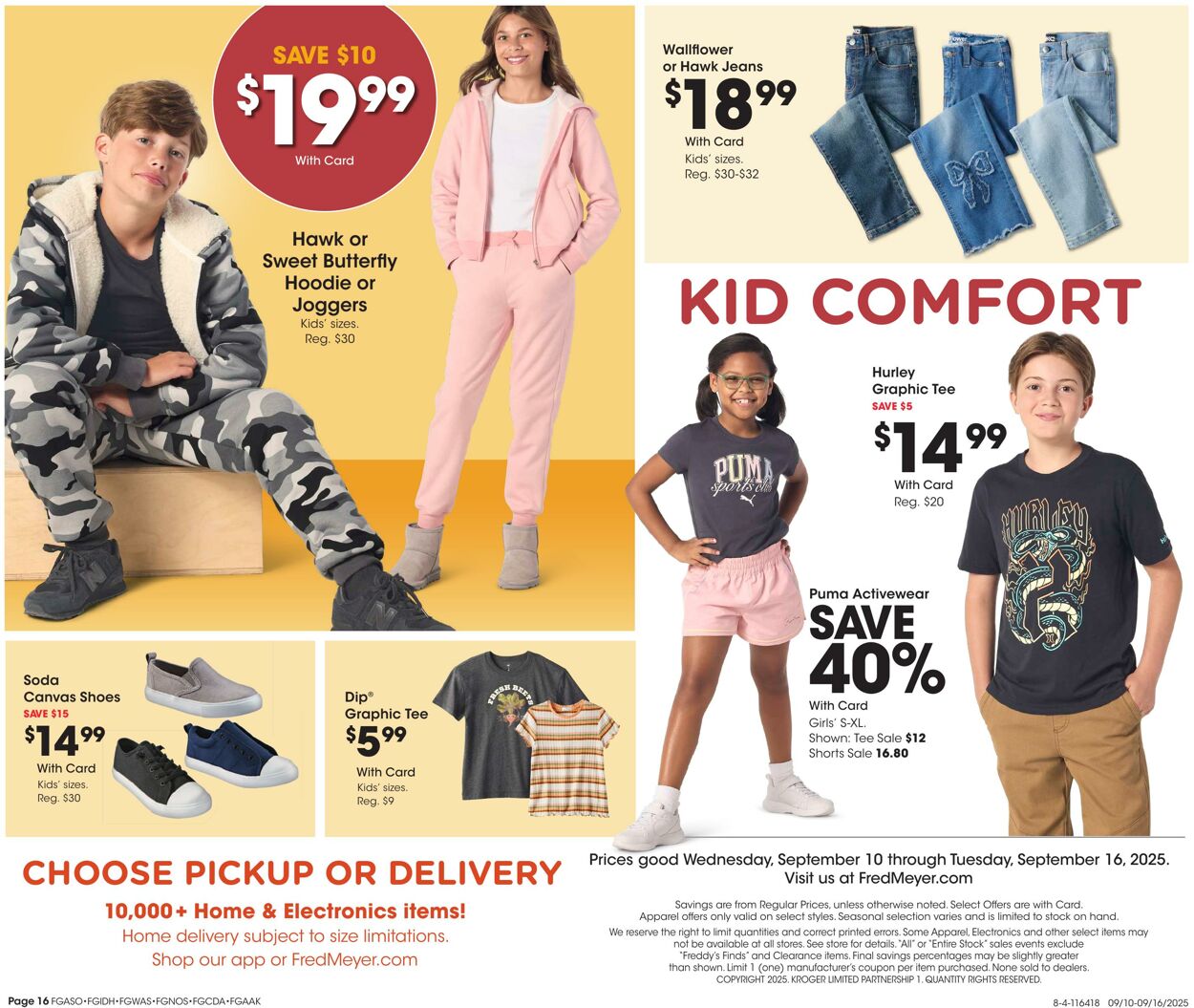 Weekly ad Fred Meyer 09/10/2025 - 09/16/2025