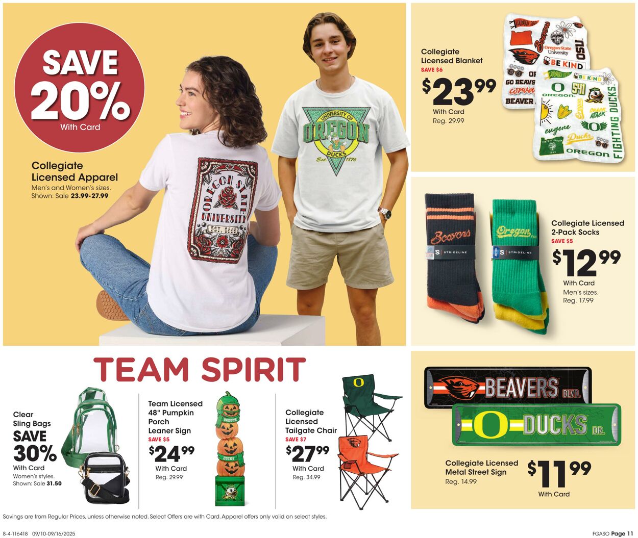 Weekly ad Fred Meyer 09/10/2025 - 09/16/2025