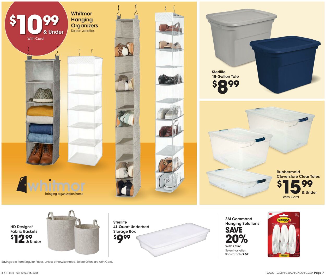 Weekly ad Fred Meyer 09/10/2025 - 09/16/2025