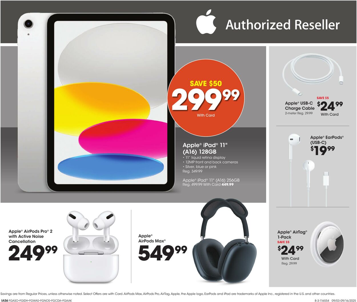 Weekly ad Fred Meyer 09/10/2025 - 09/16/2025