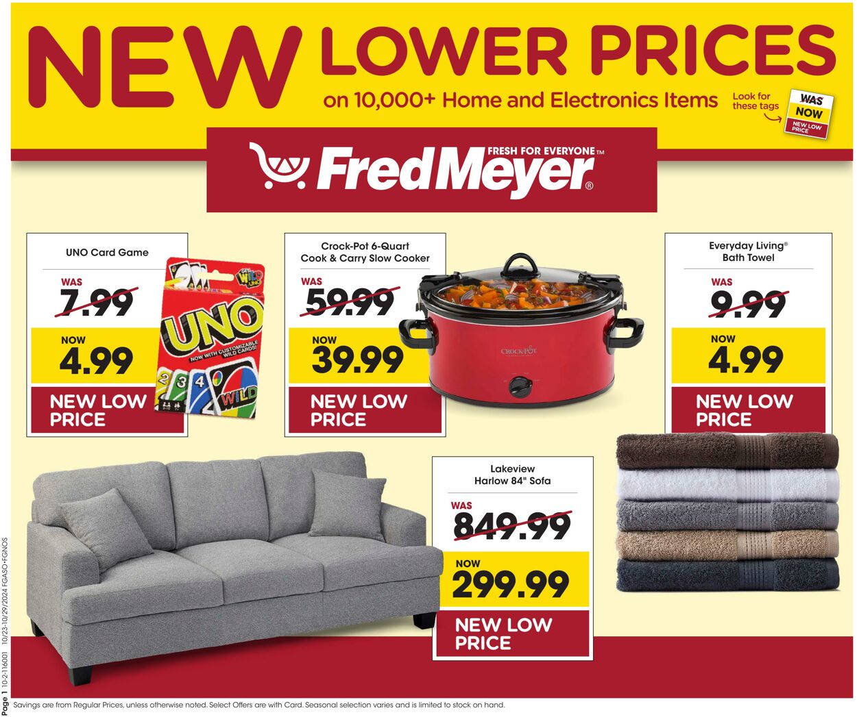 Weekly ad Fred Meyer 10/23/2024 - 10/29/2024