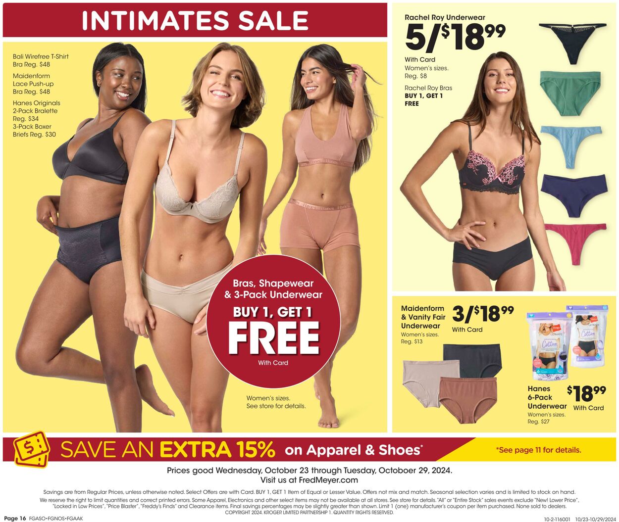 Weekly ad Fred Meyer 10/23/2024 - 10/29/2024