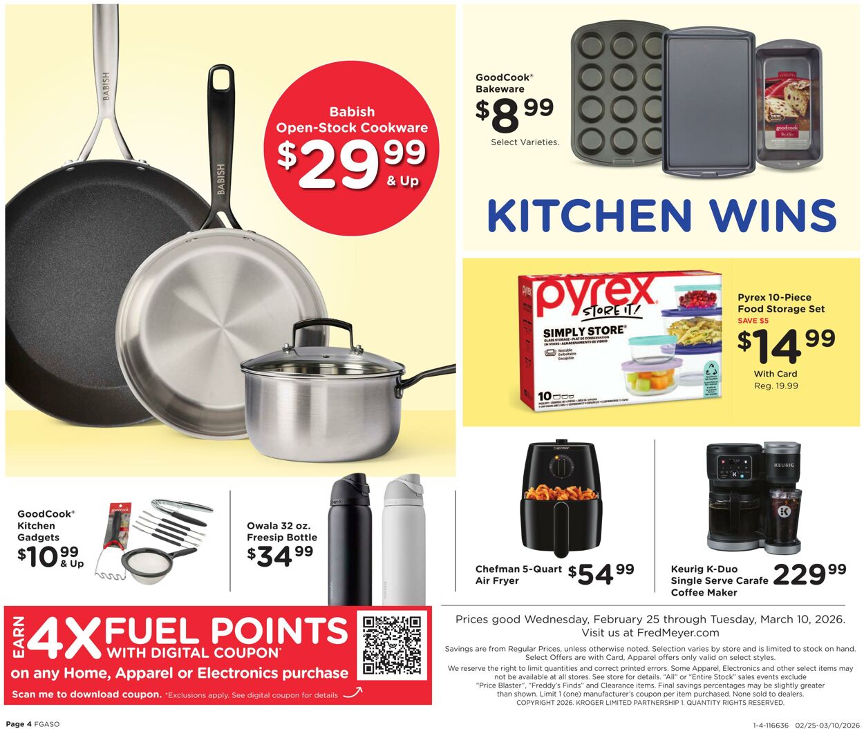 Weekly ad Fred Meyer 02/25/2026 - 03/10/2026