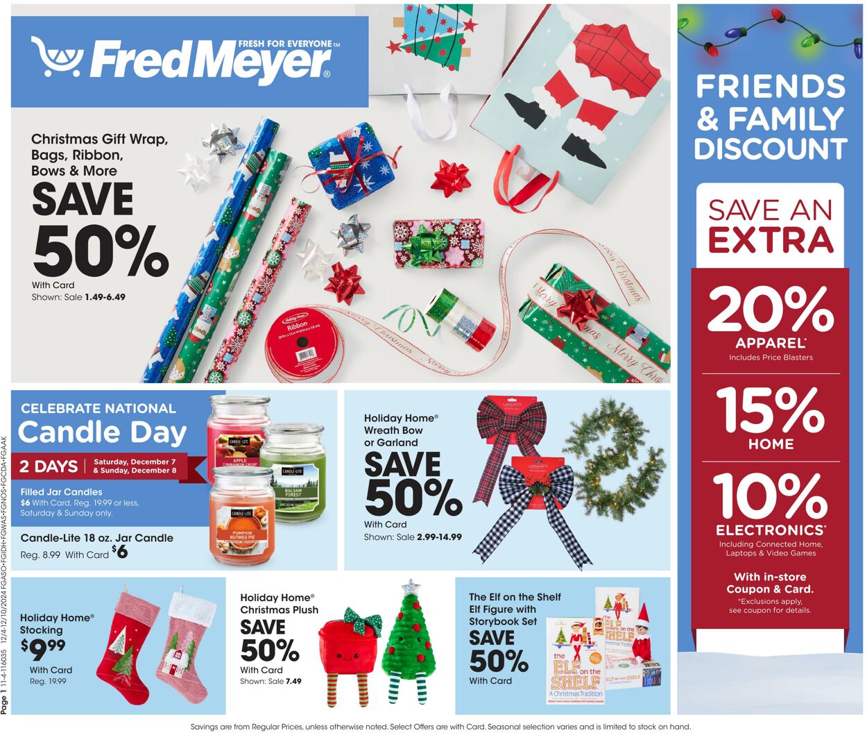 Weekly ad Fred Meyer 12/04/2024 - 12/10/2024