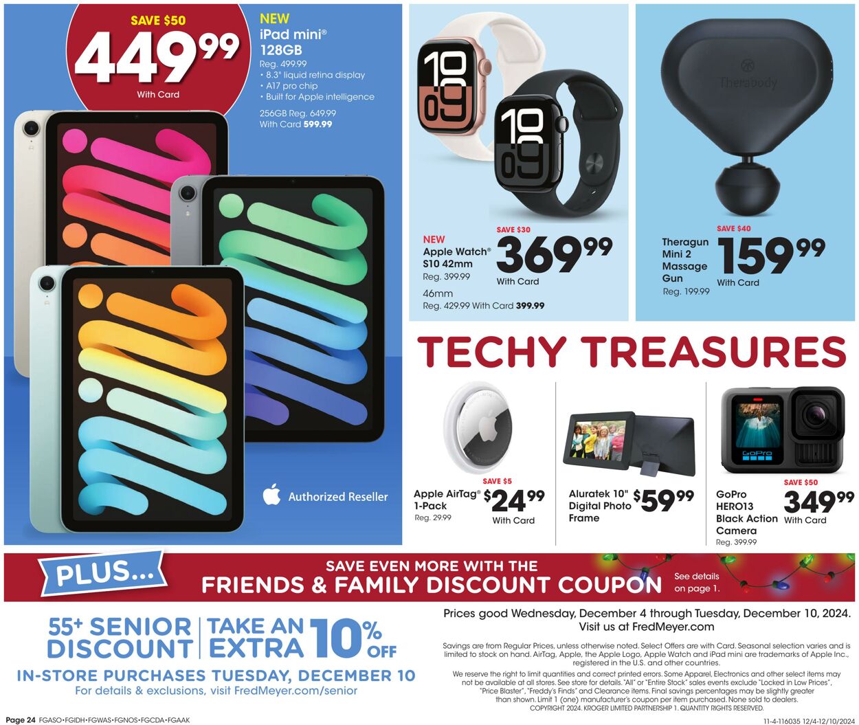 Weekly ad Fred Meyer 12/04/2024 - 12/10/2024