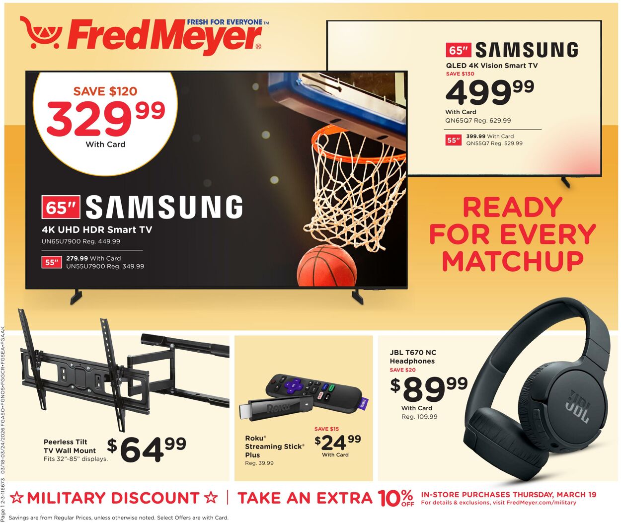 Weekly ad Fred Meyer 03/18/2026 - 03/24/2026