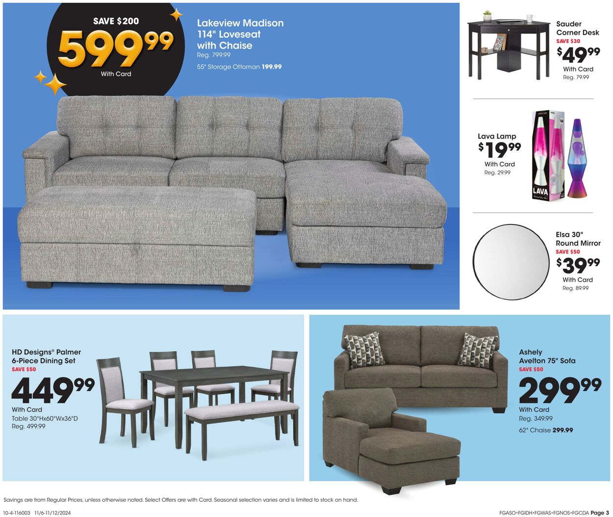 Weekly ad Fred Meyer 11/06/2024 - 11/12/2024