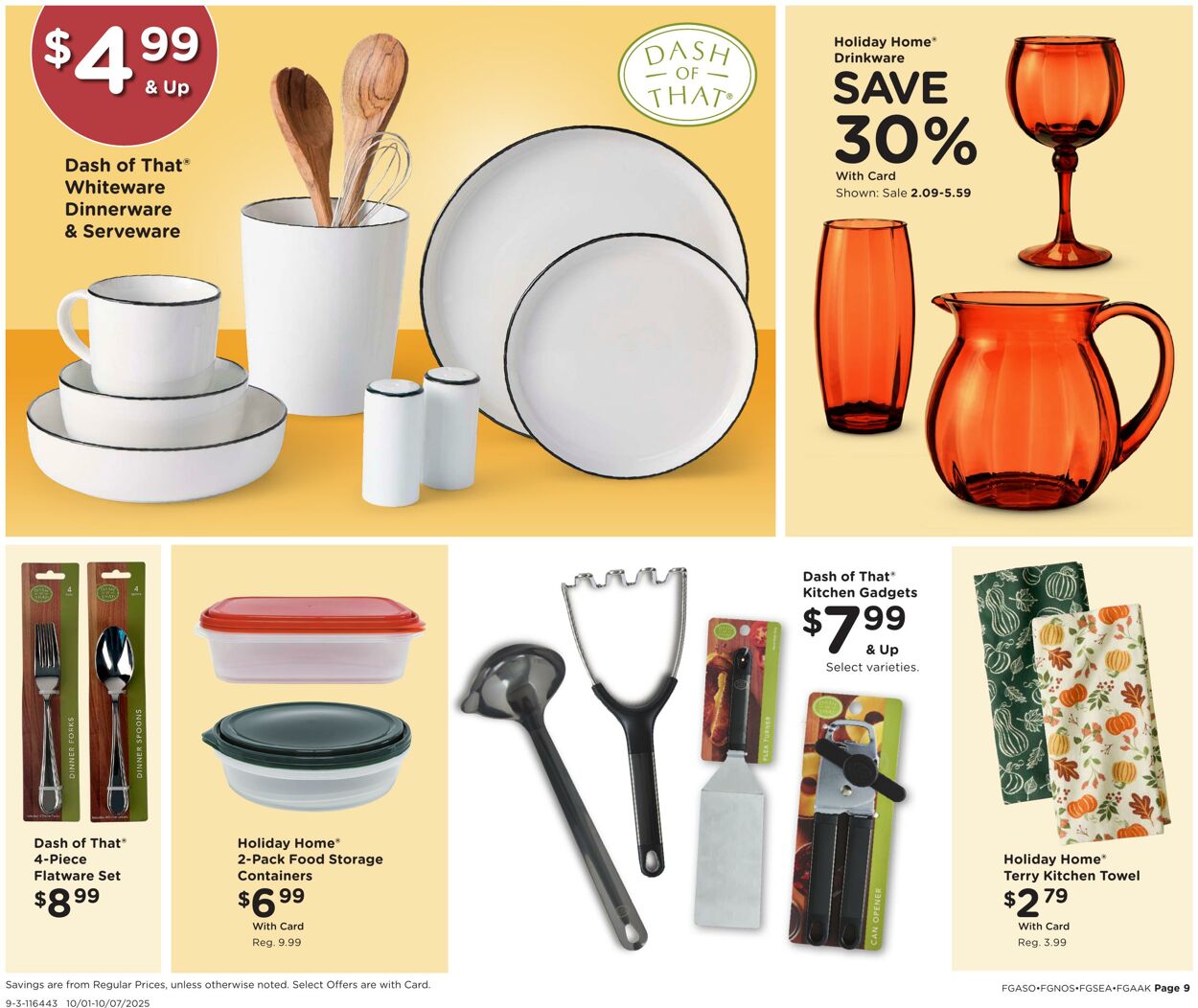 Weekly ad Fred Meyer 10/01/2025 - 10/07/2025