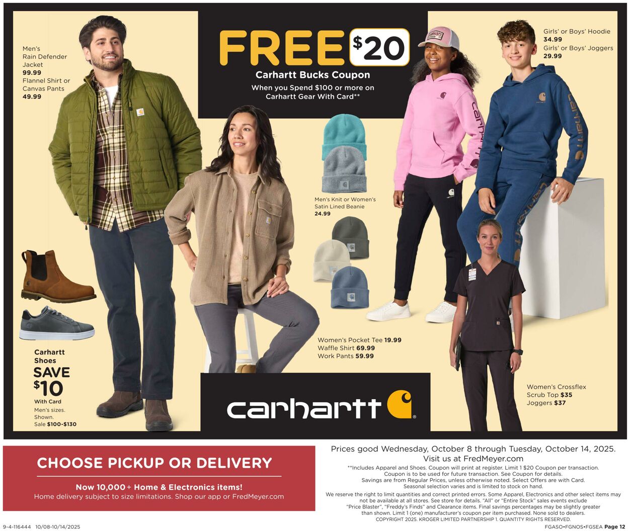 Weekly ad Fred Meyer 10/08/2025 - 10/14/2025