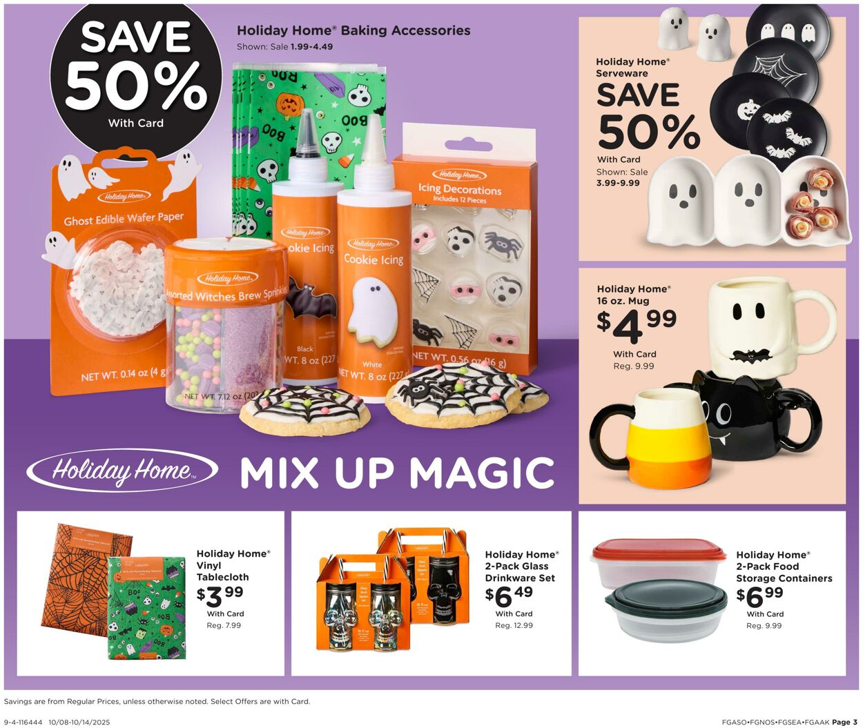 Weekly ad Fred Meyer 10/08/2025 - 10/14/2025