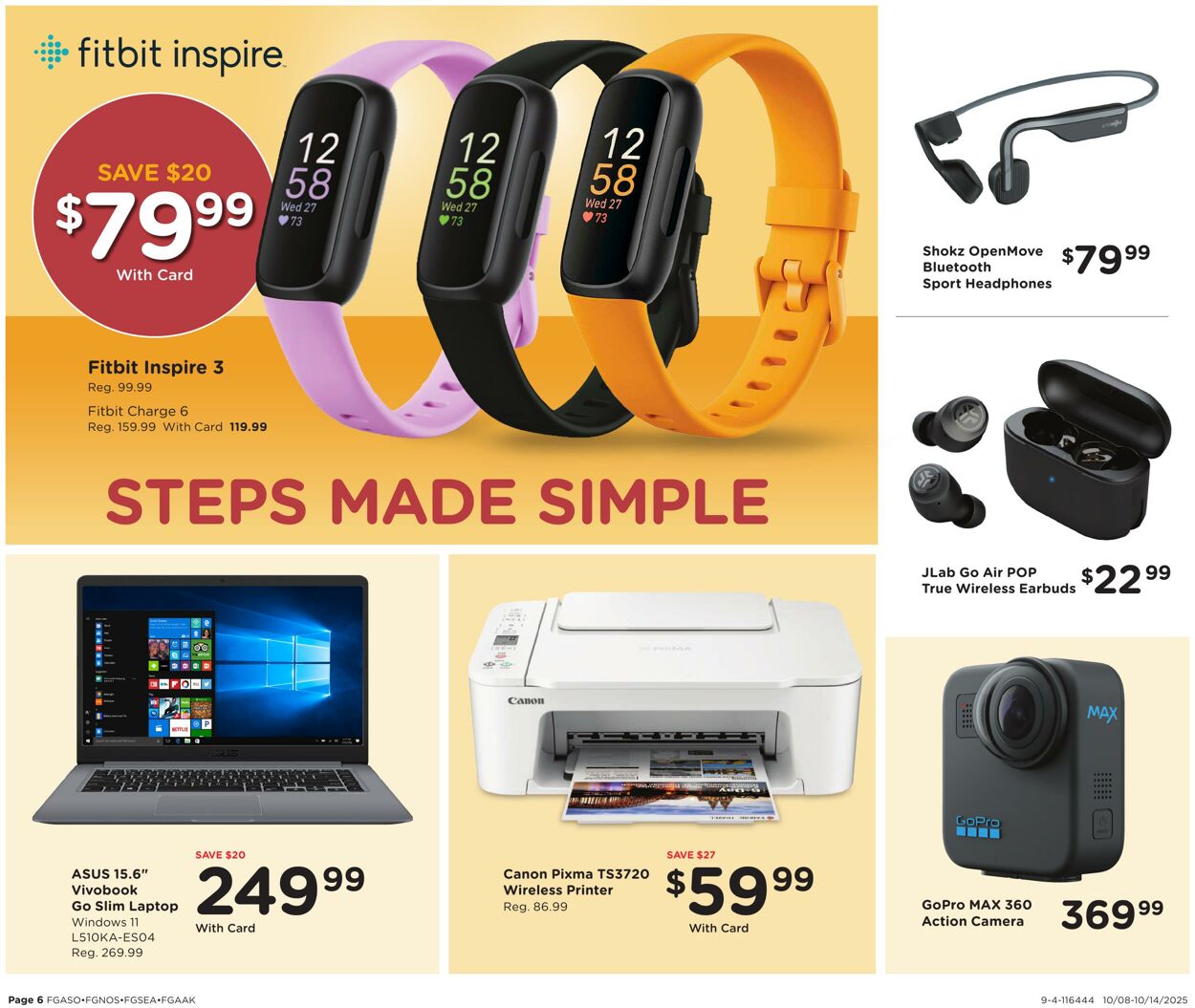 Weekly ad Fred Meyer 10/08/2025 - 10/14/2025