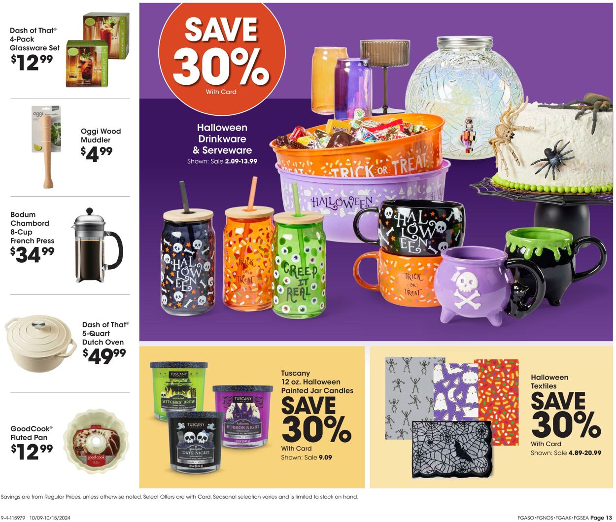 Weekly ad Fred Meyer 10/09/2024 - 10/15/2024