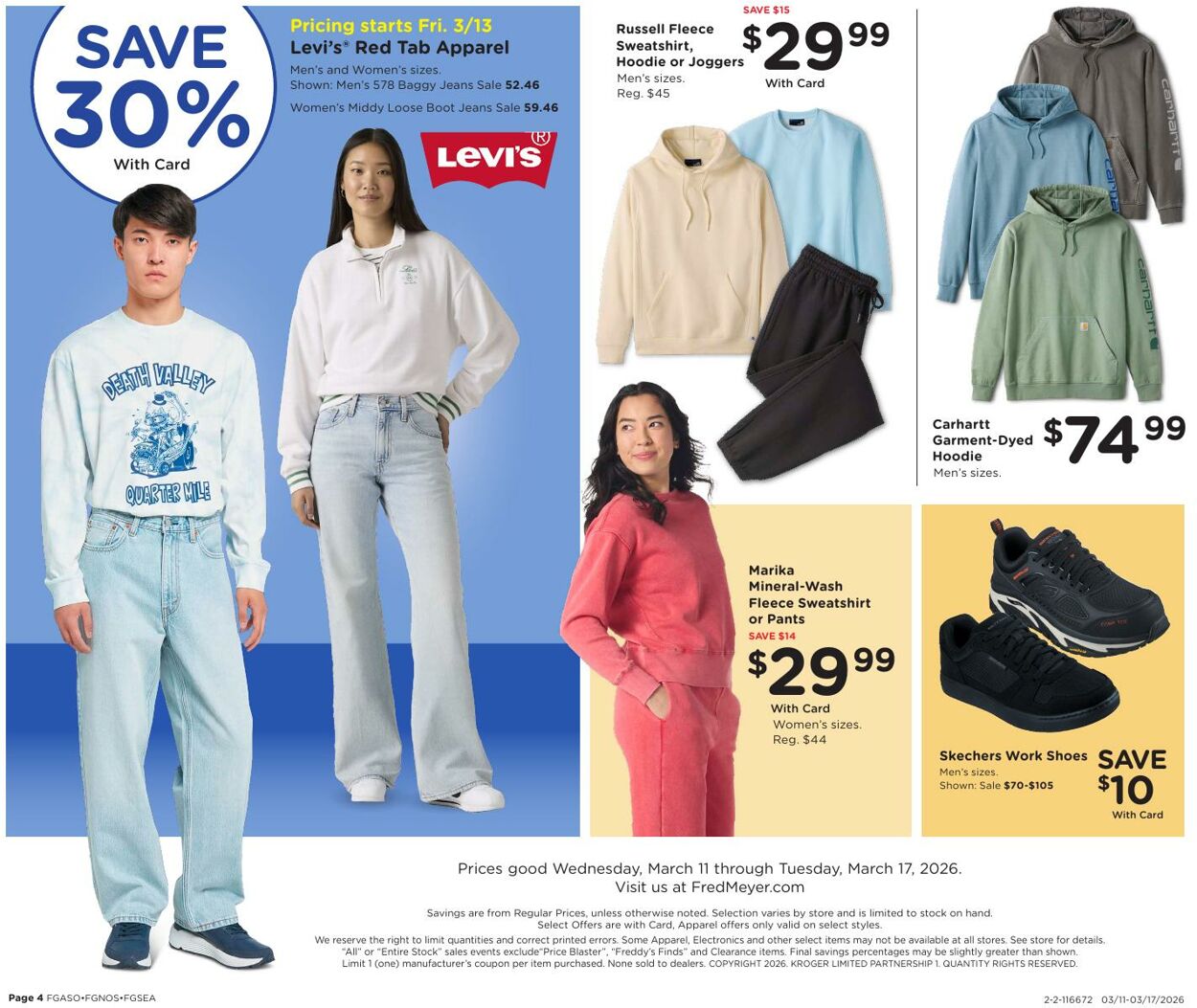 Weekly ad Fred Meyer 03/11/2026 - 03/17/2026