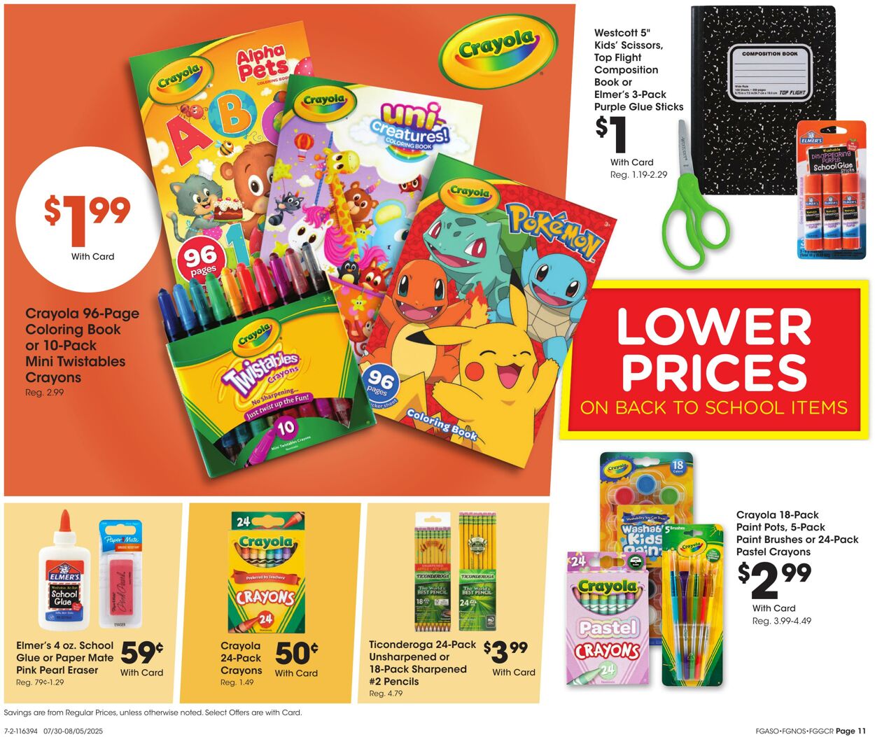 Weekly ad Fred Meyer 07/30/2025 - 08/05/2025
