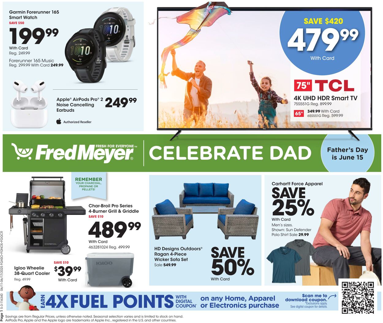 Weekly ad Fred Meyer 06/11/2025 - 06/17/2025