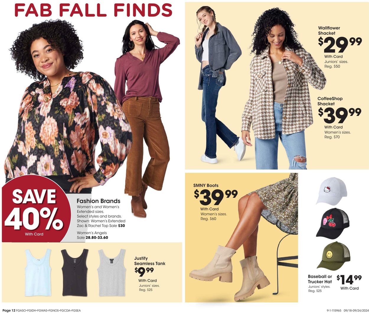 Weekly ad Fred Meyer 09/18/2024 - 09/24/2024