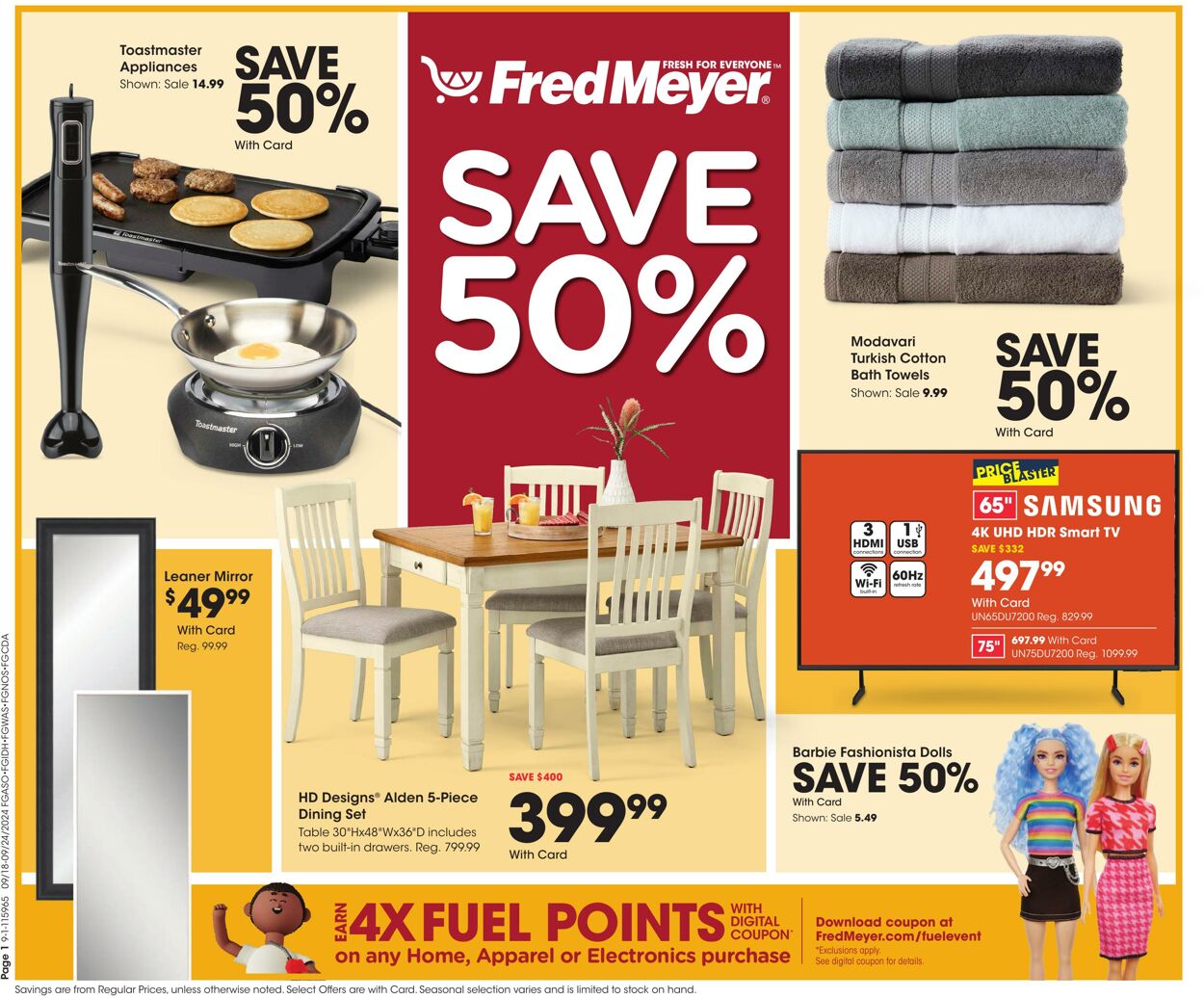 Weekly ad Fred Meyer 09/18/2024 - 09/24/2024