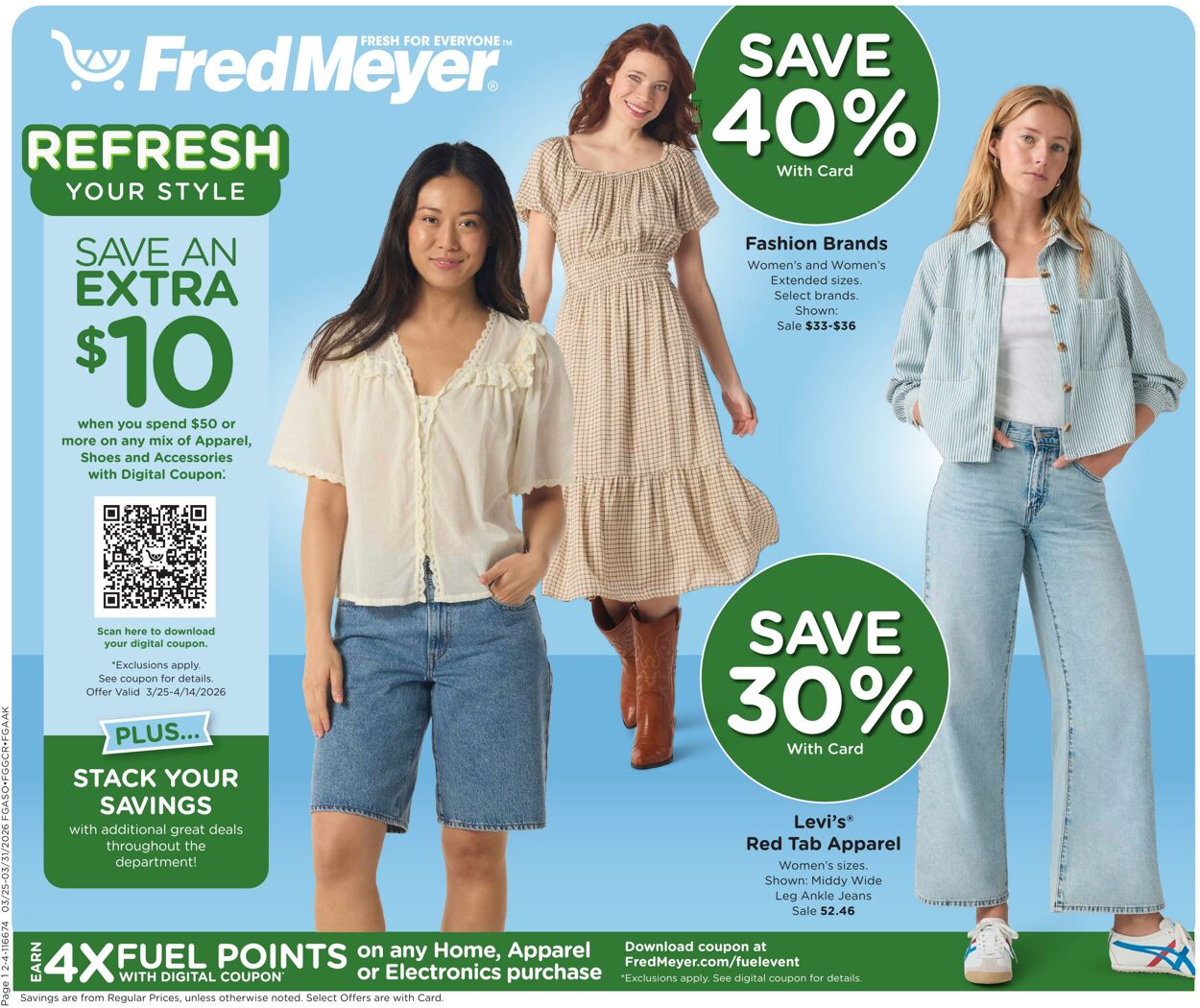 Weekly ad Fred Meyer 03/25/2026 - 03/31/2026