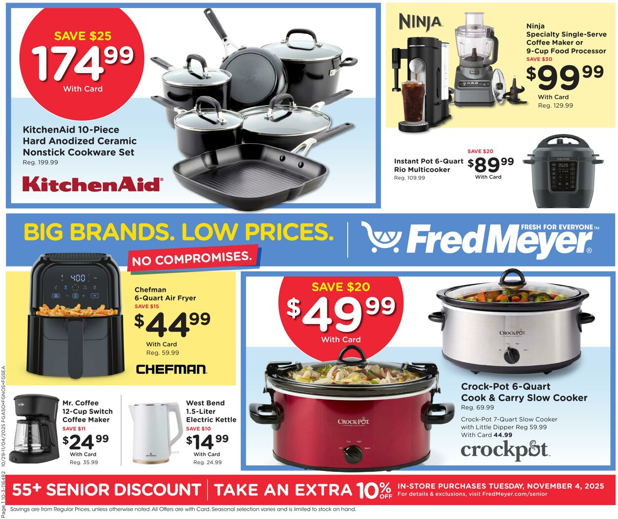 Weekly ad Fred Meyer 10/29/2025 - 11/04/2025