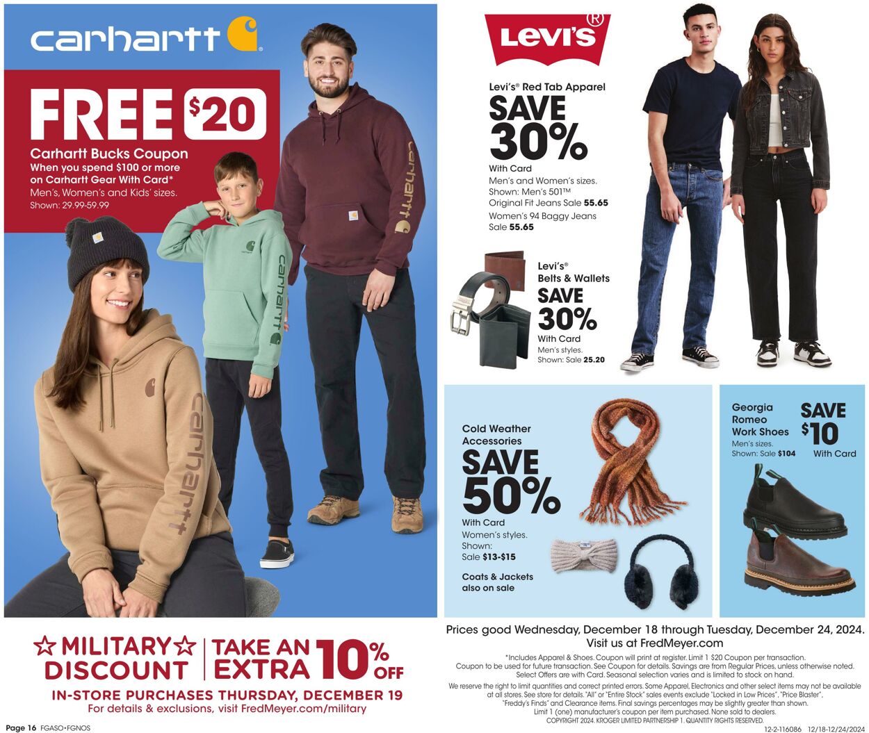 Weekly ad Fred Meyer 12/18/2024 - 12/24/2024