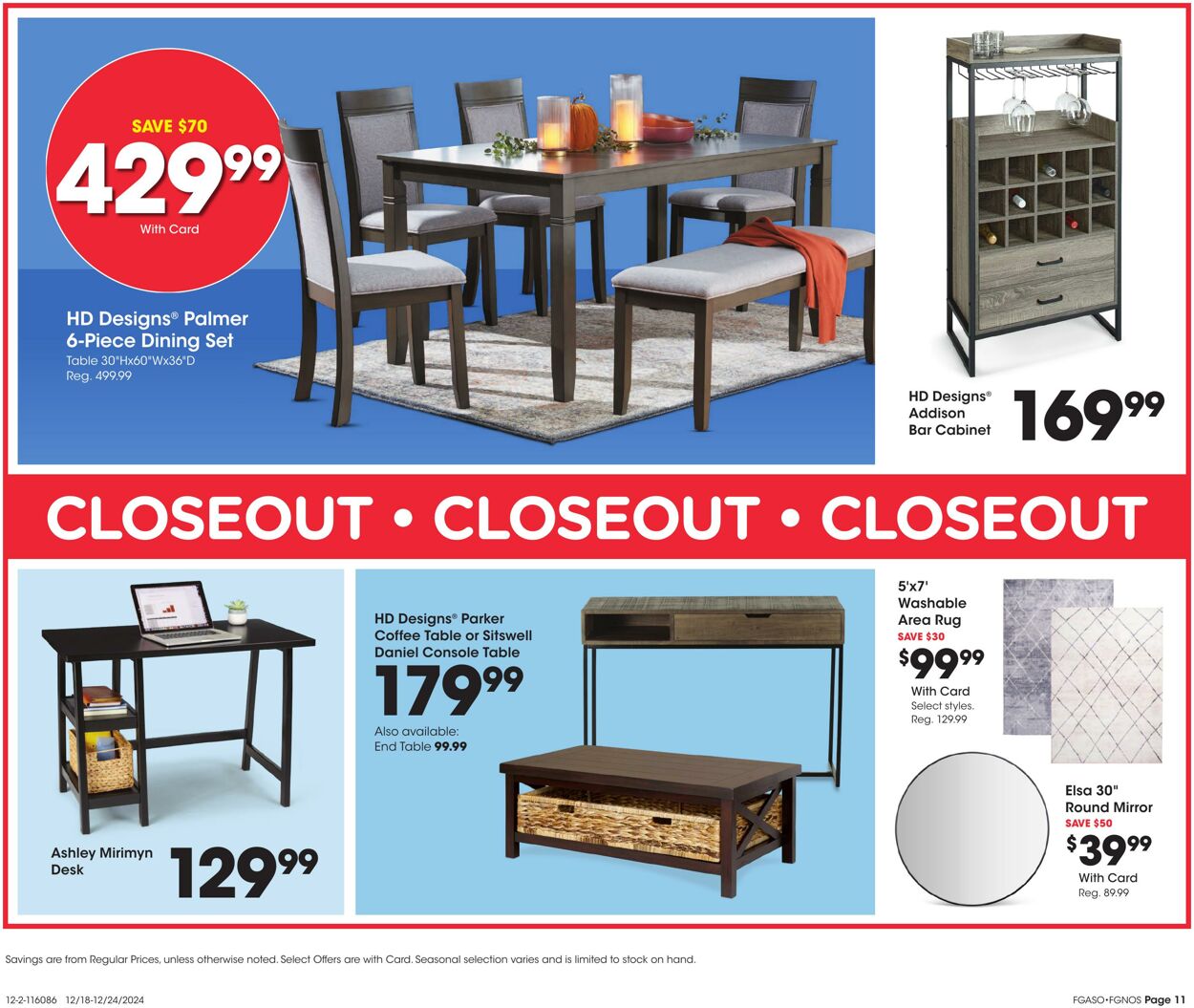 Weekly ad Fred Meyer 12/18/2024 - 12/24/2024