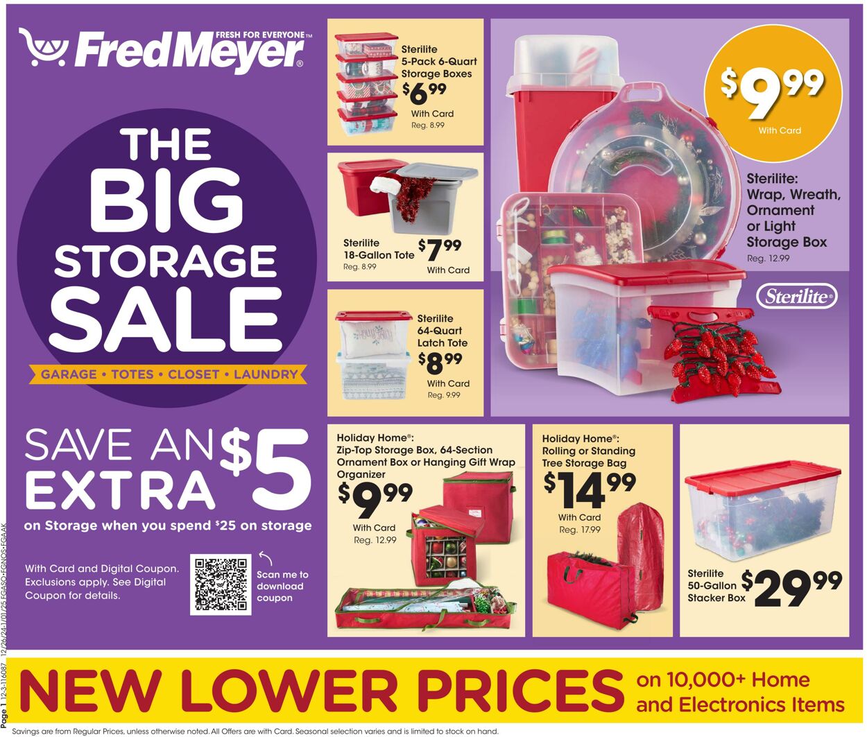 Weekly ad Fred Meyer 12/26/2024 - 01/01/2025