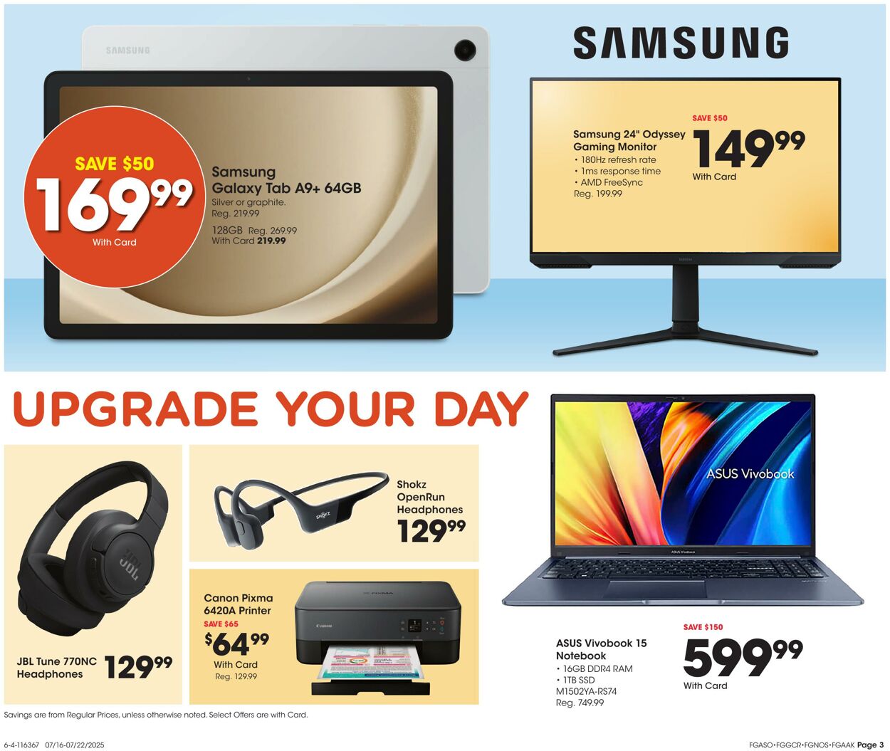 Weekly ad Fred Meyer 07/16/2025 - 07/22/2025