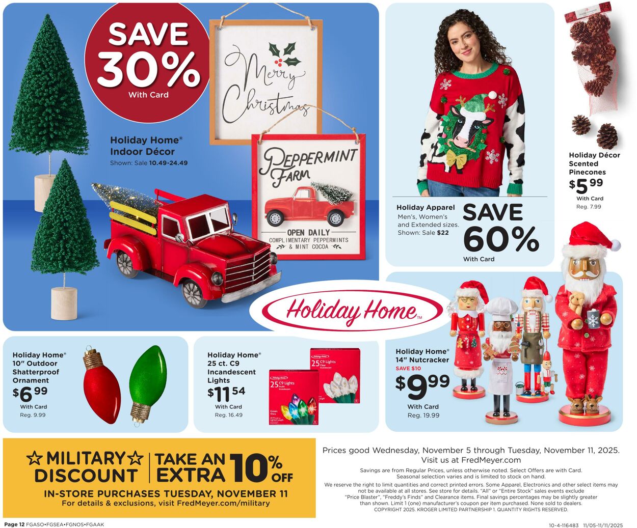Weekly ad Fred Meyer 11/05/2025 - 11/11/2025