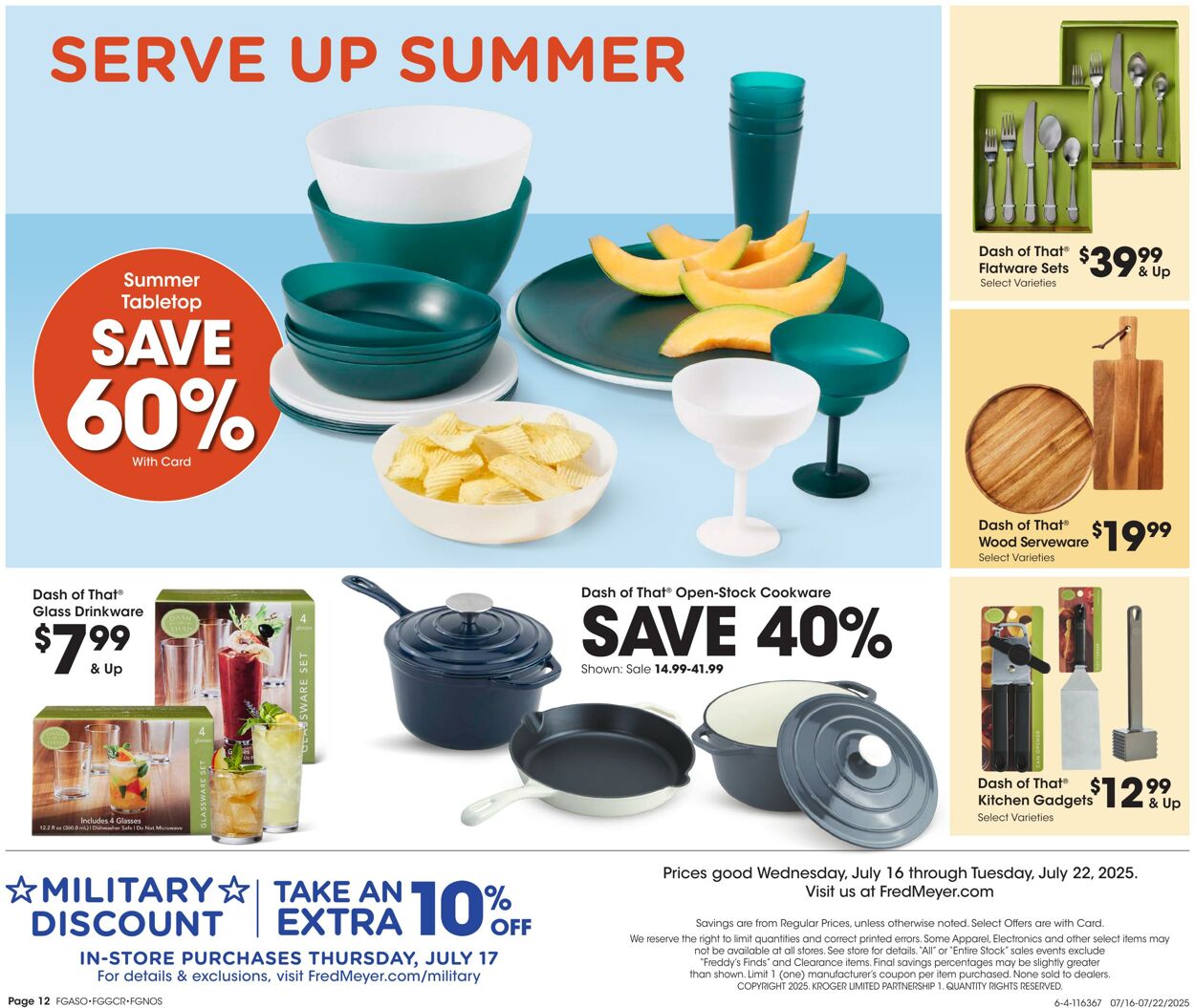 Weekly ad Fred Meyer 07/16/2025 - 07/22/2025