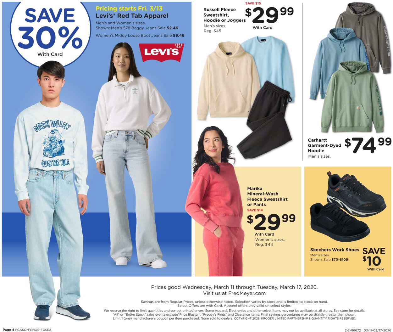 Weekly ad Fred Meyer 03/11/2026 - 03/17/2026