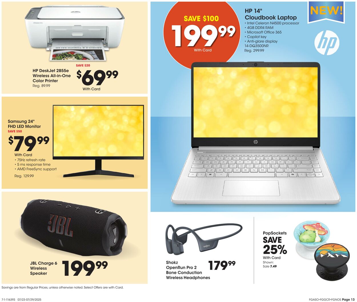 Weekly ad Fred Meyer 07/23/2025 - 07/29/2025