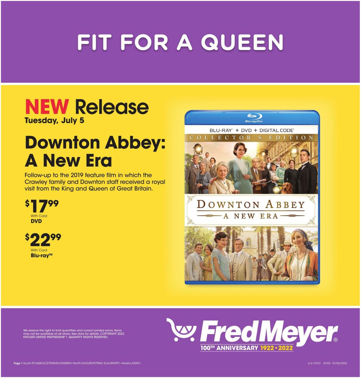 Weekly ad Fred Meyer 07/05/2022-07/05/2022