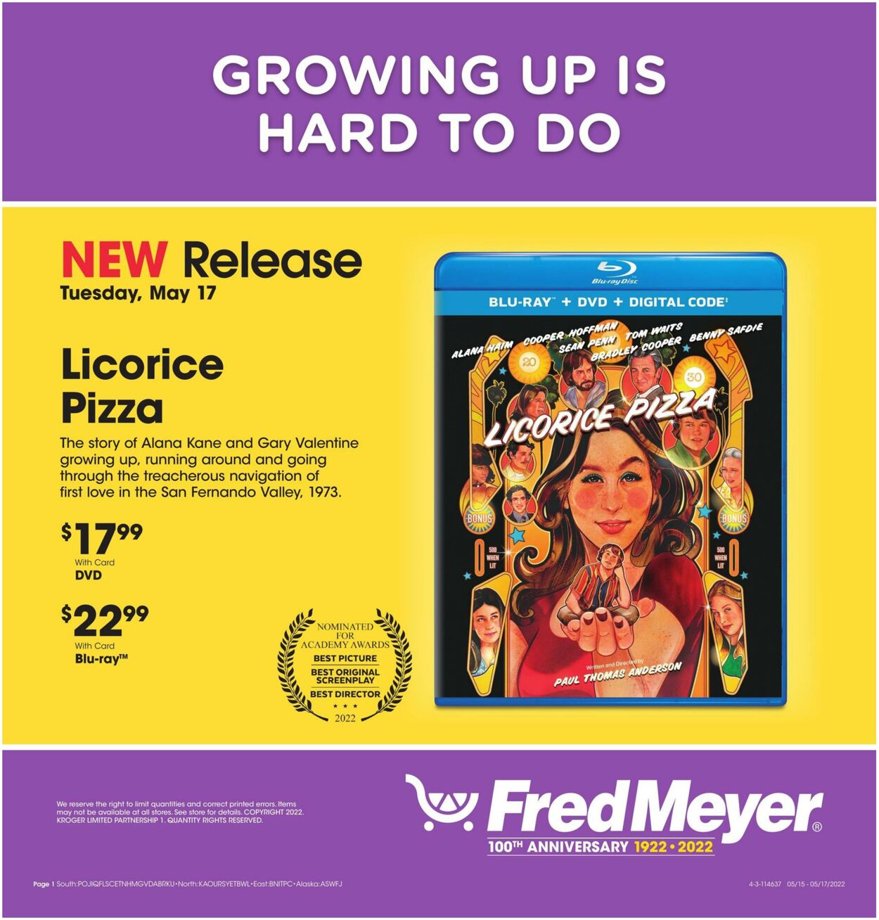 Fred Meyer Promotional weekly ads