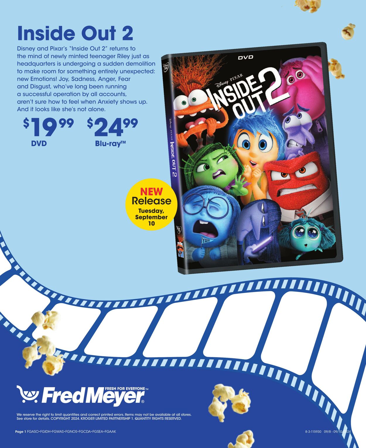 Weekly ad Fred Meyer 09/08/2024 - 09/10/2024