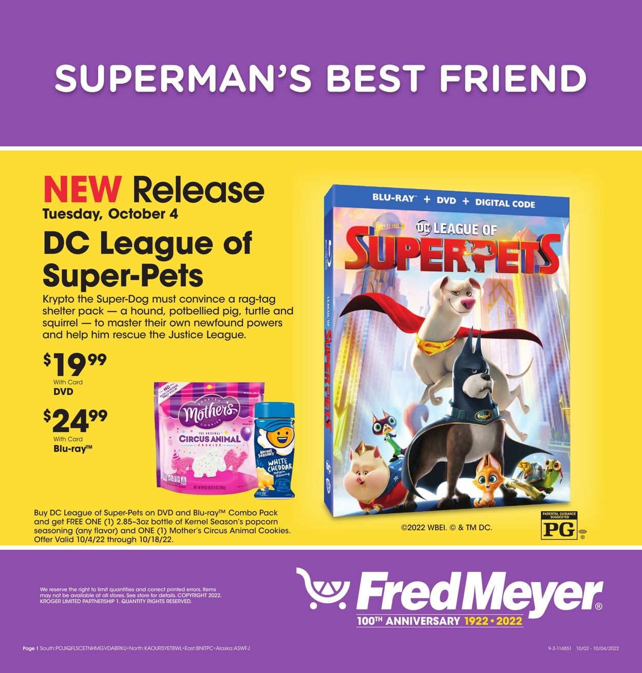 Fred Meyer Promotional weekly ads