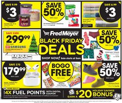Weekly ad Fred Meyer 11/24/2023 - 11/28/2023
