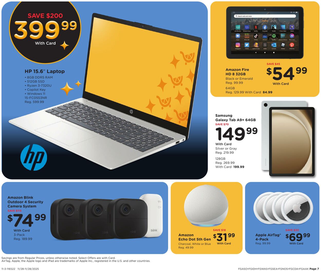 Weekly ad Fred Meyer 11/28/2025 - 11/28/2025