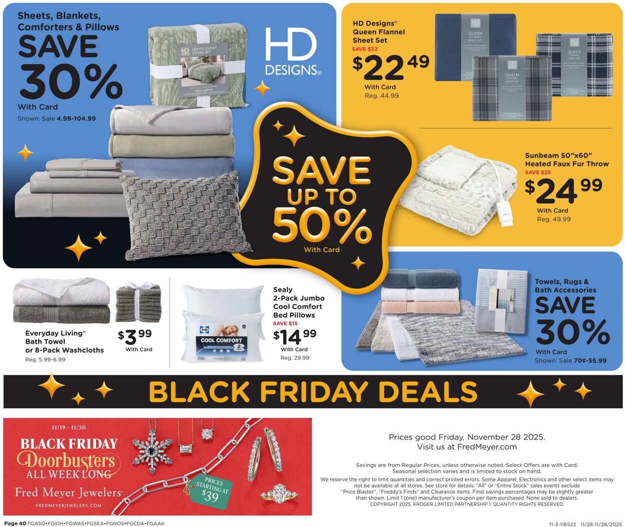 Weekly ad Fred Meyer 11/28/2025 - 11/28/2025