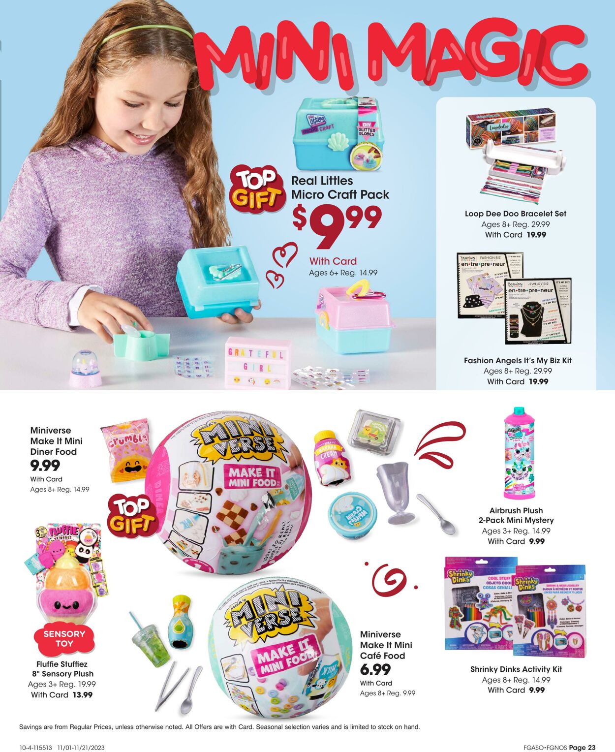 Weekly ad Fred Meyer 11/01/2023 - 11/21/2023