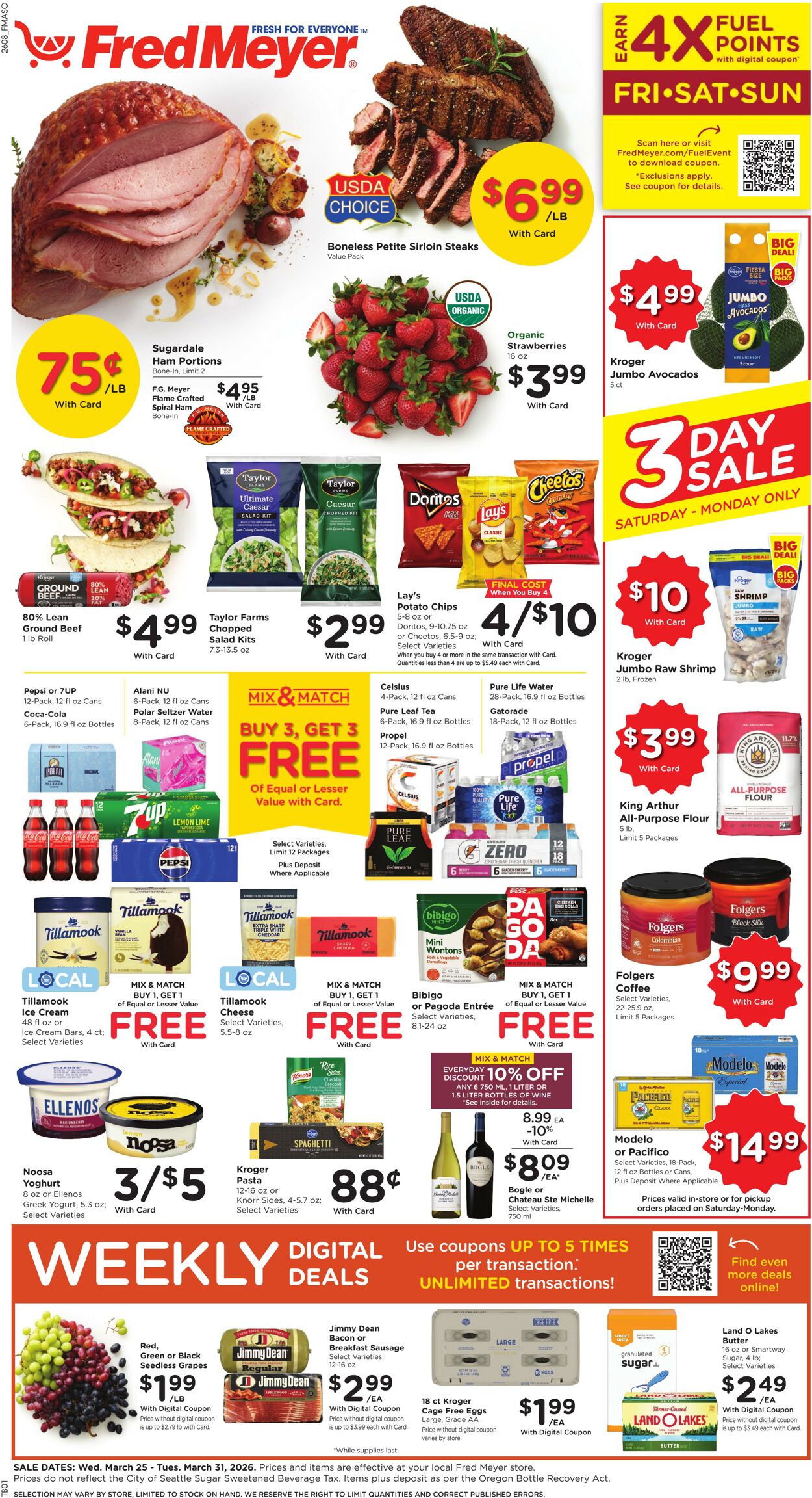 Weekly ad Fred Meyer 03/25/2026 - 03/31/2026
