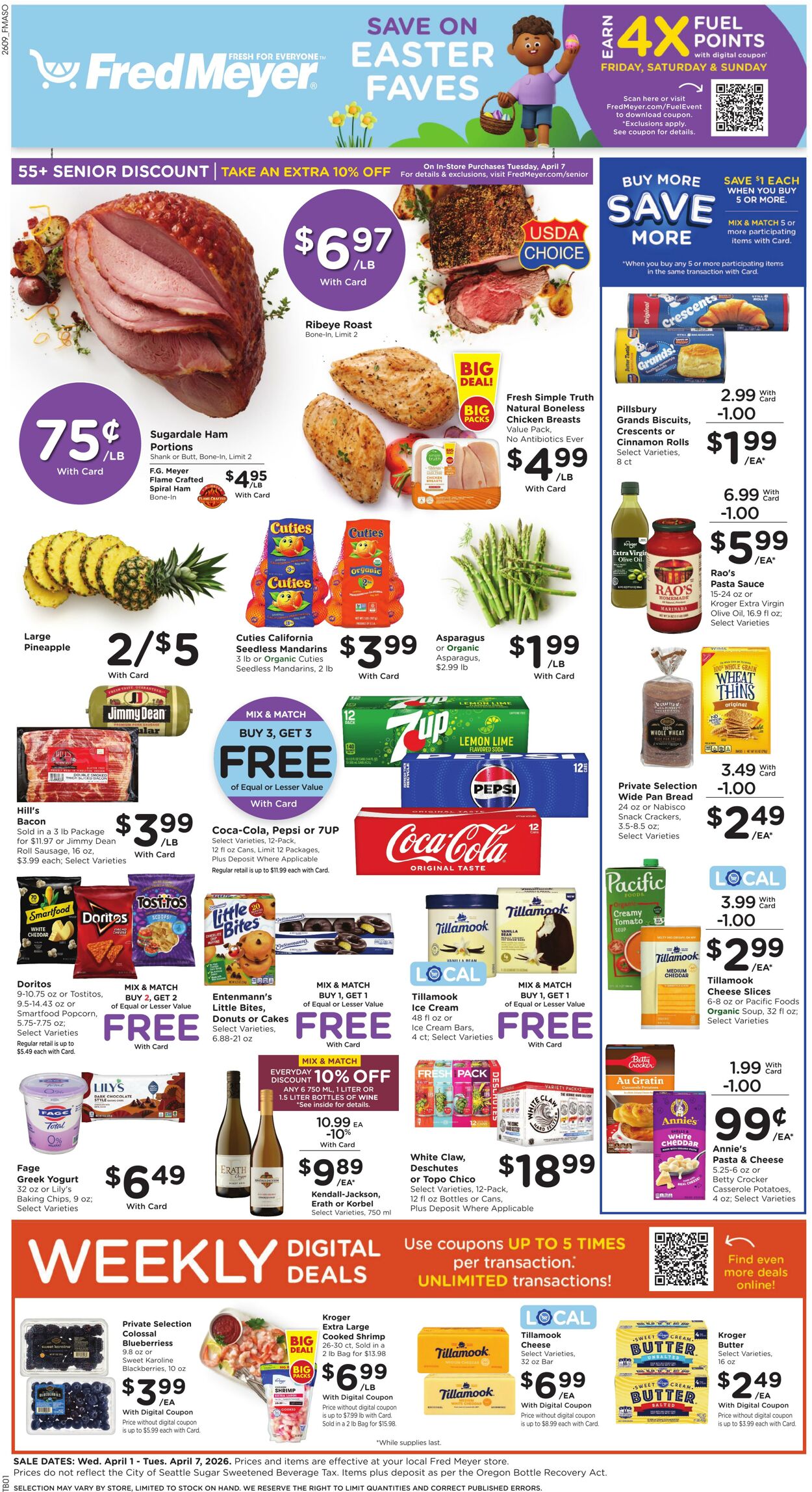 Weekly ad Fred Meyer 04/01/2026 - 04/07/2026