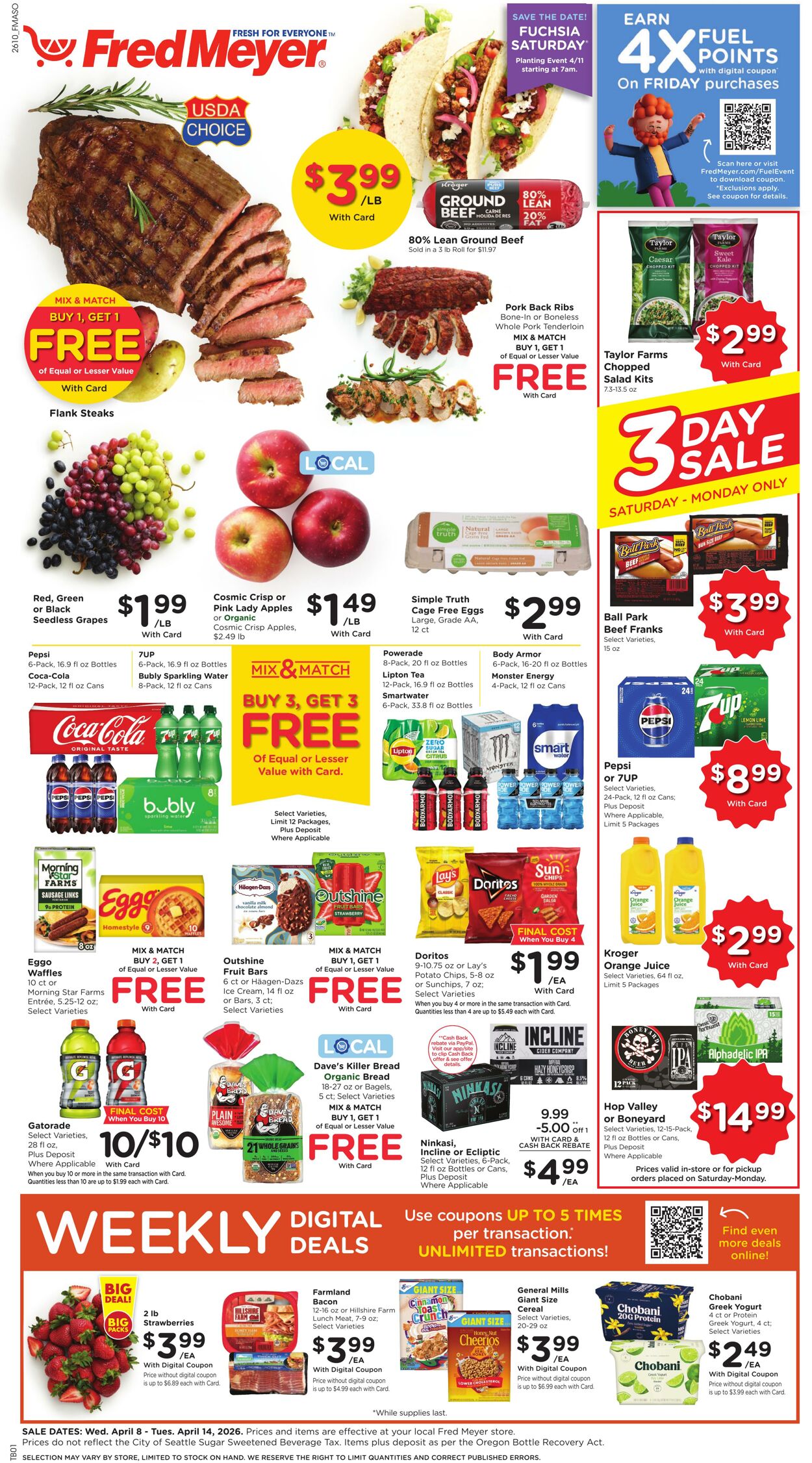 Weekly ad Fred Meyer 04/08/2026 - 04/14/2026