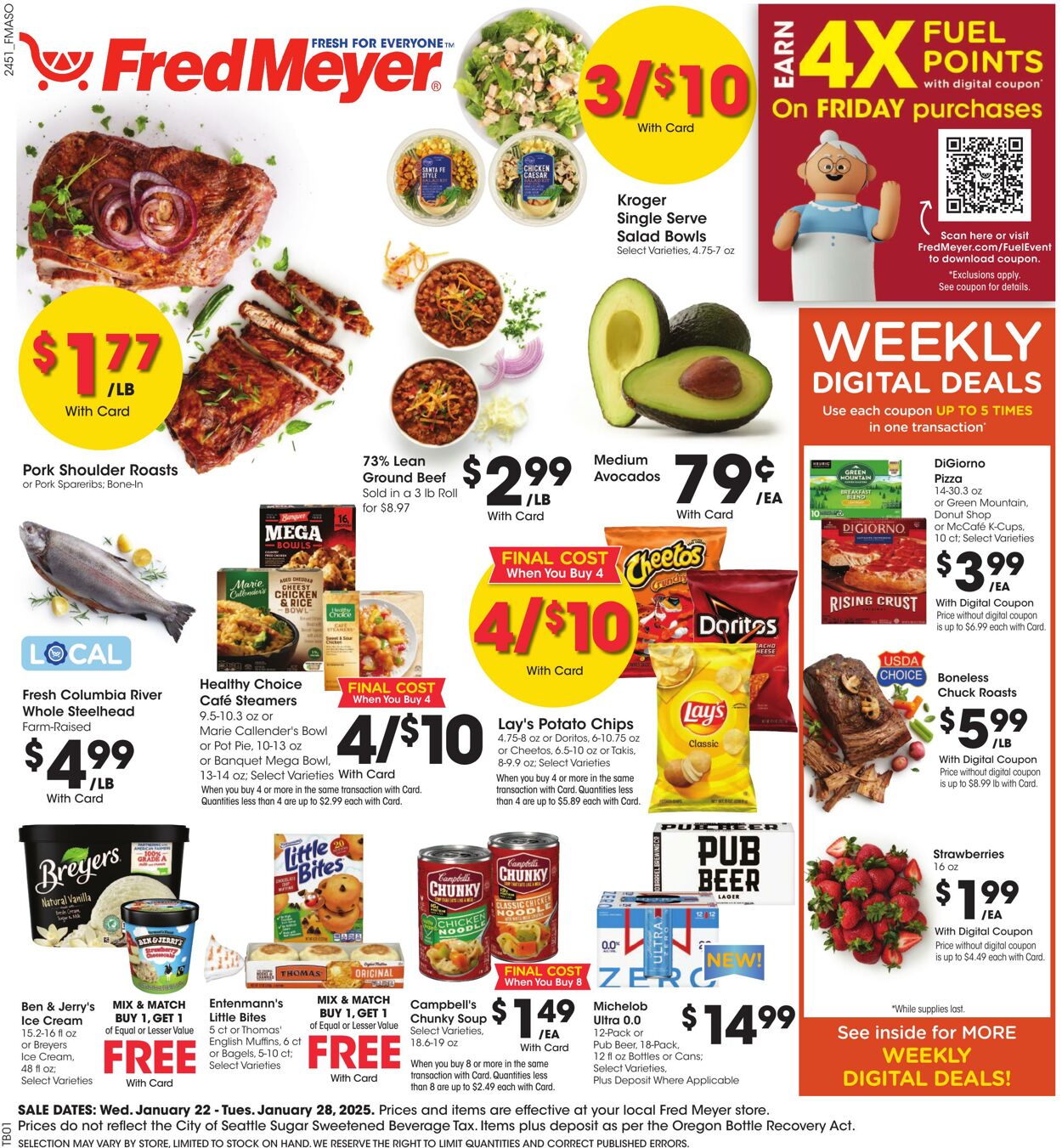 Weekly ad Fred Meyer 01/22/2025 - 01/28/2025