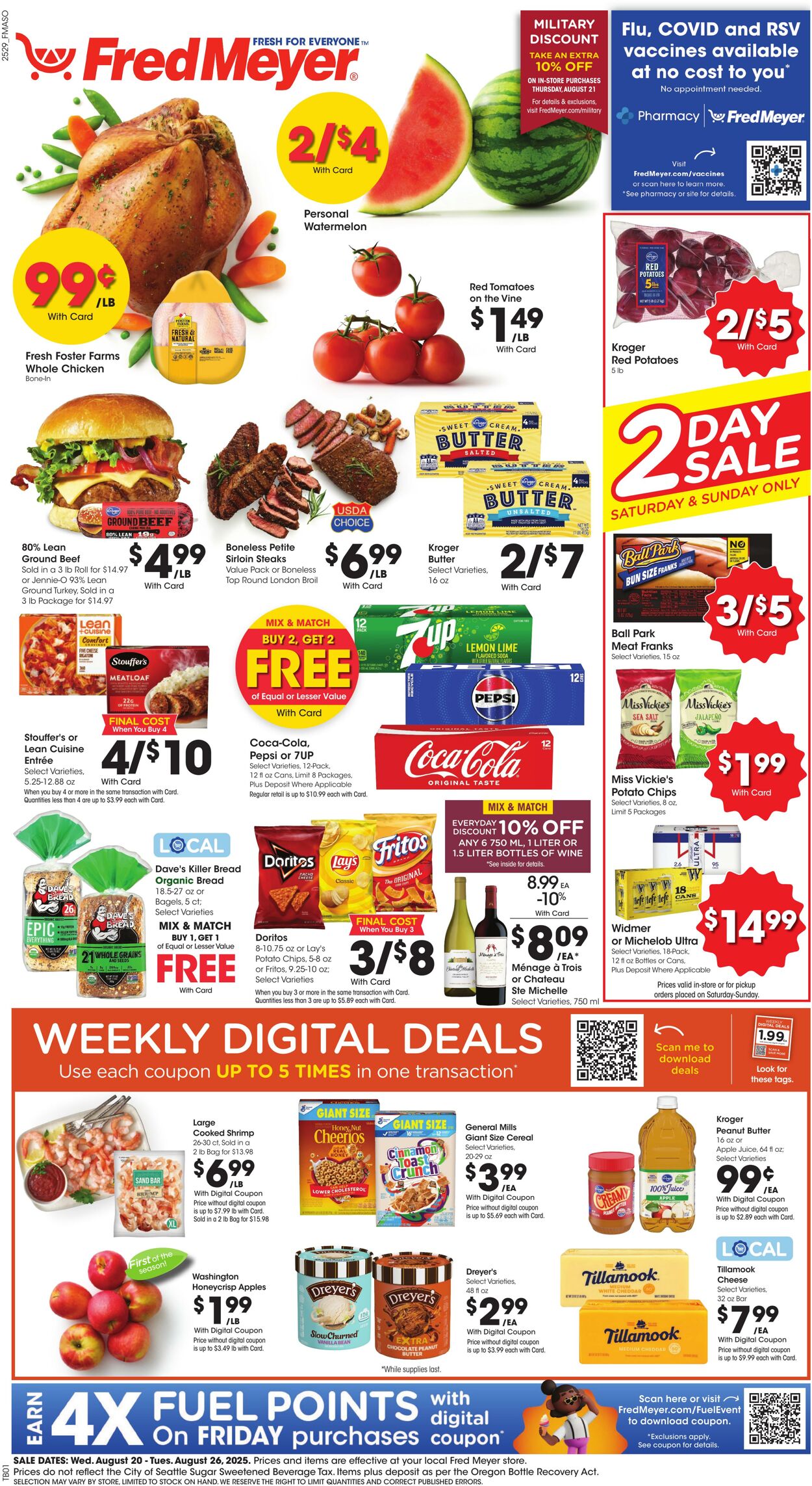 Weekly ad Fred Meyer 08/20/2025 - 08/26/2025